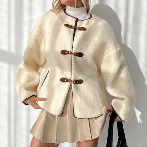 Princess Polly Adylic Teddy Coat